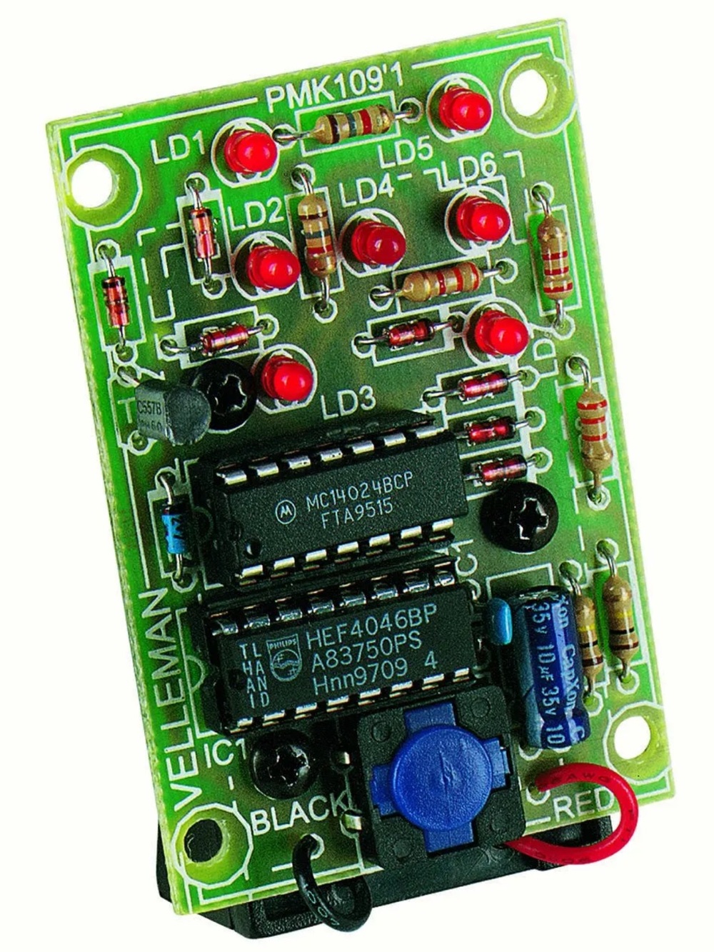 Velleman MK109 DIY Electronic Dice Parts Kit